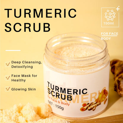 Turmeric Scrub For Body Care