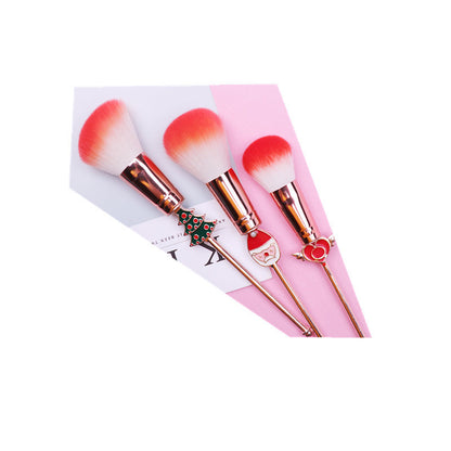 Christmas Makeup Brush Set