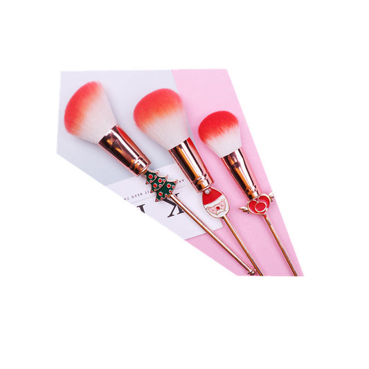 Christmas Makeup Brush Set