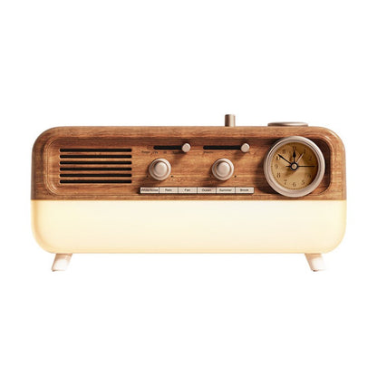 Retro Ambience Alarm Clock w. Speaker